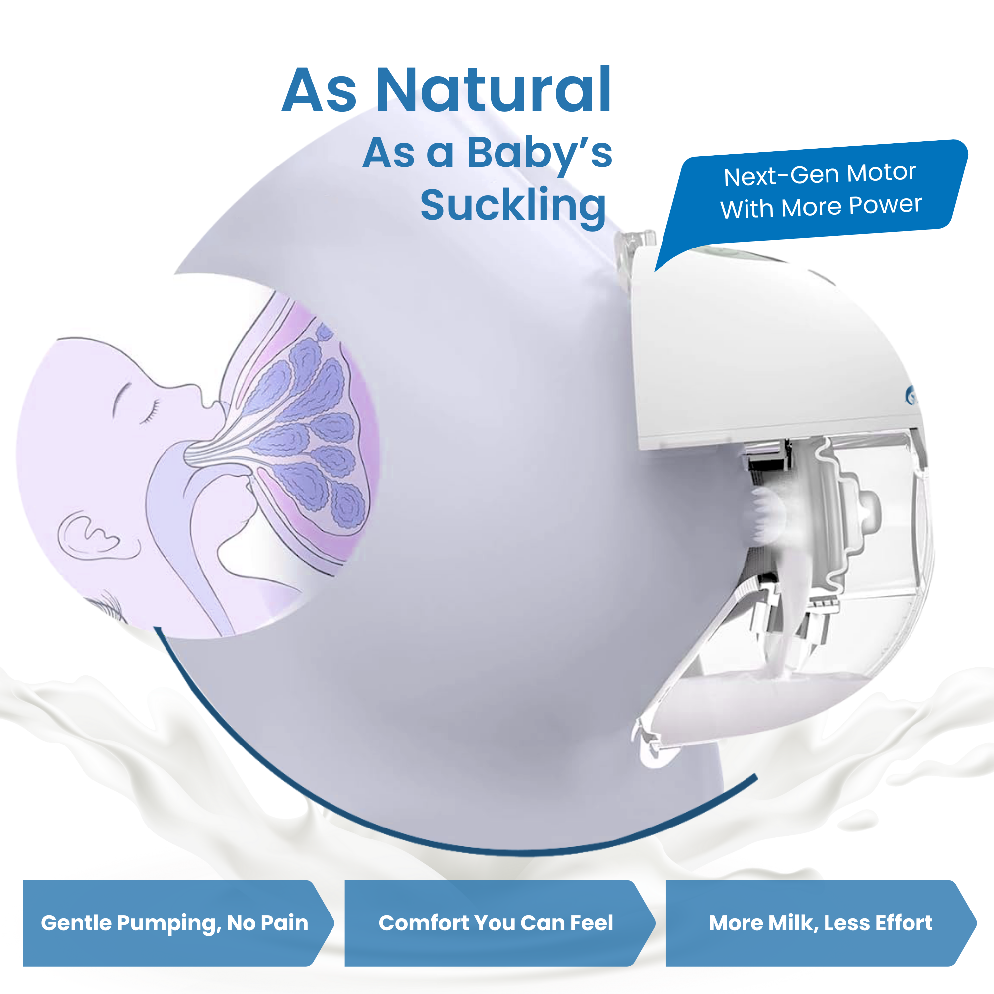 Handfree Electric Bluetooth Portable MamaFlow Breast Pump