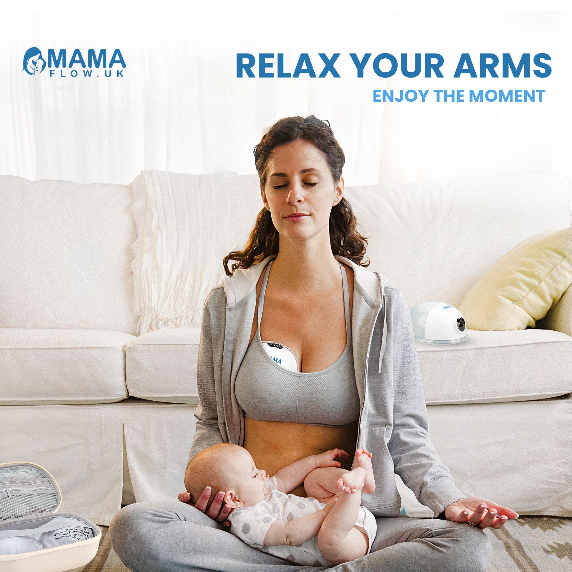 Handfree Electric Bluetooth Portable MamaFlow Breast Pump