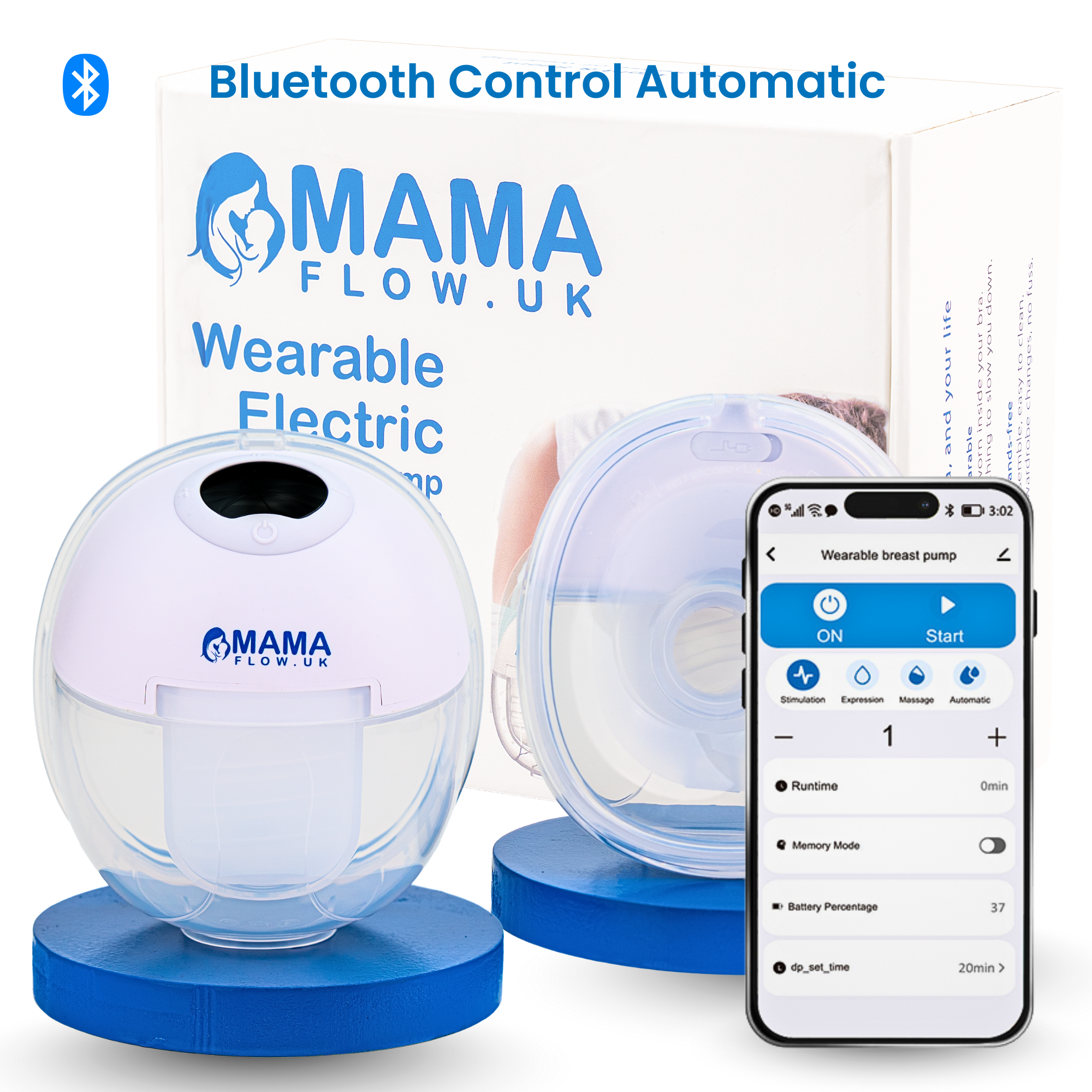 Handfree Electric Bluetooth Portable MamaFlow Breast Pump