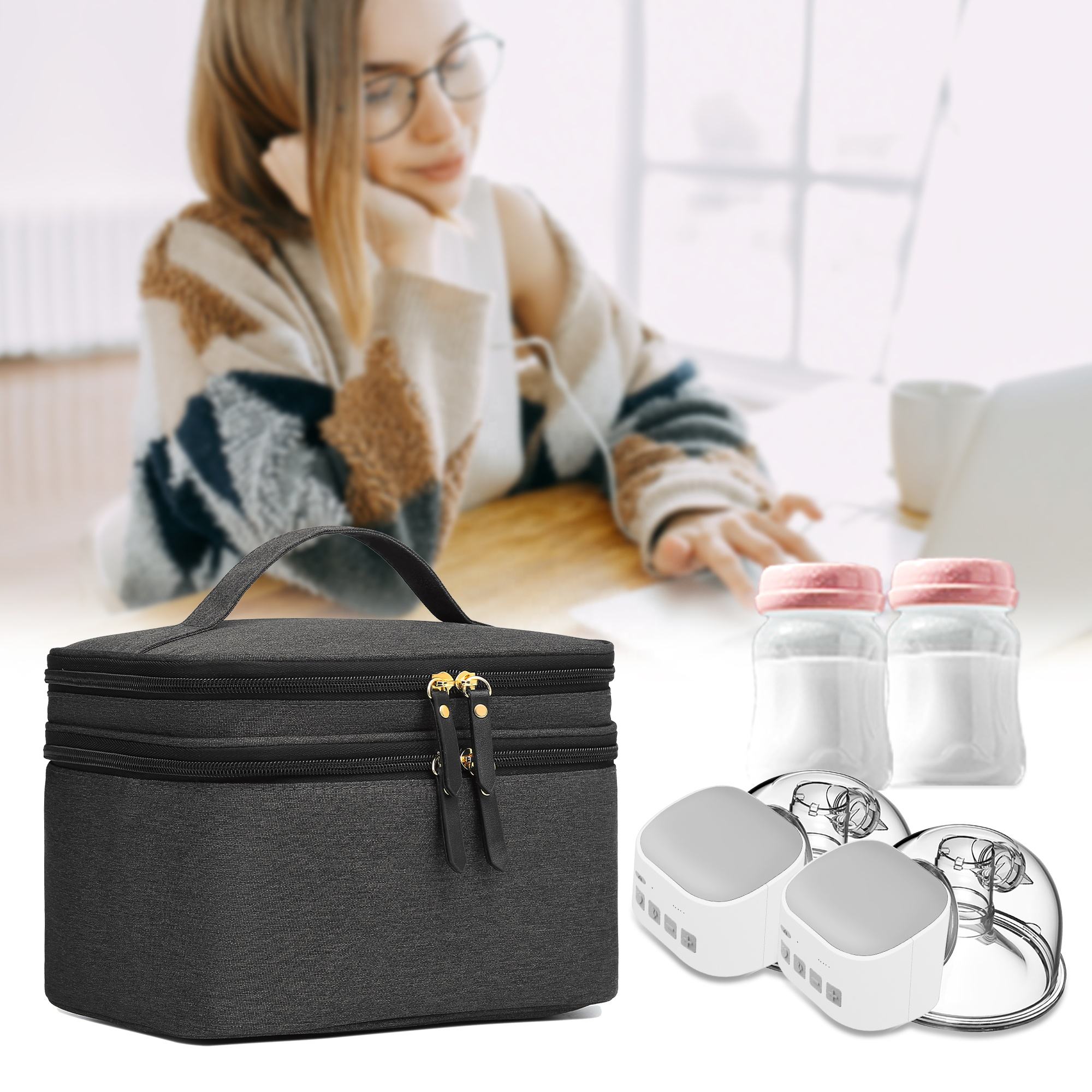 Wearable Breast Pump Bag for Working Moms