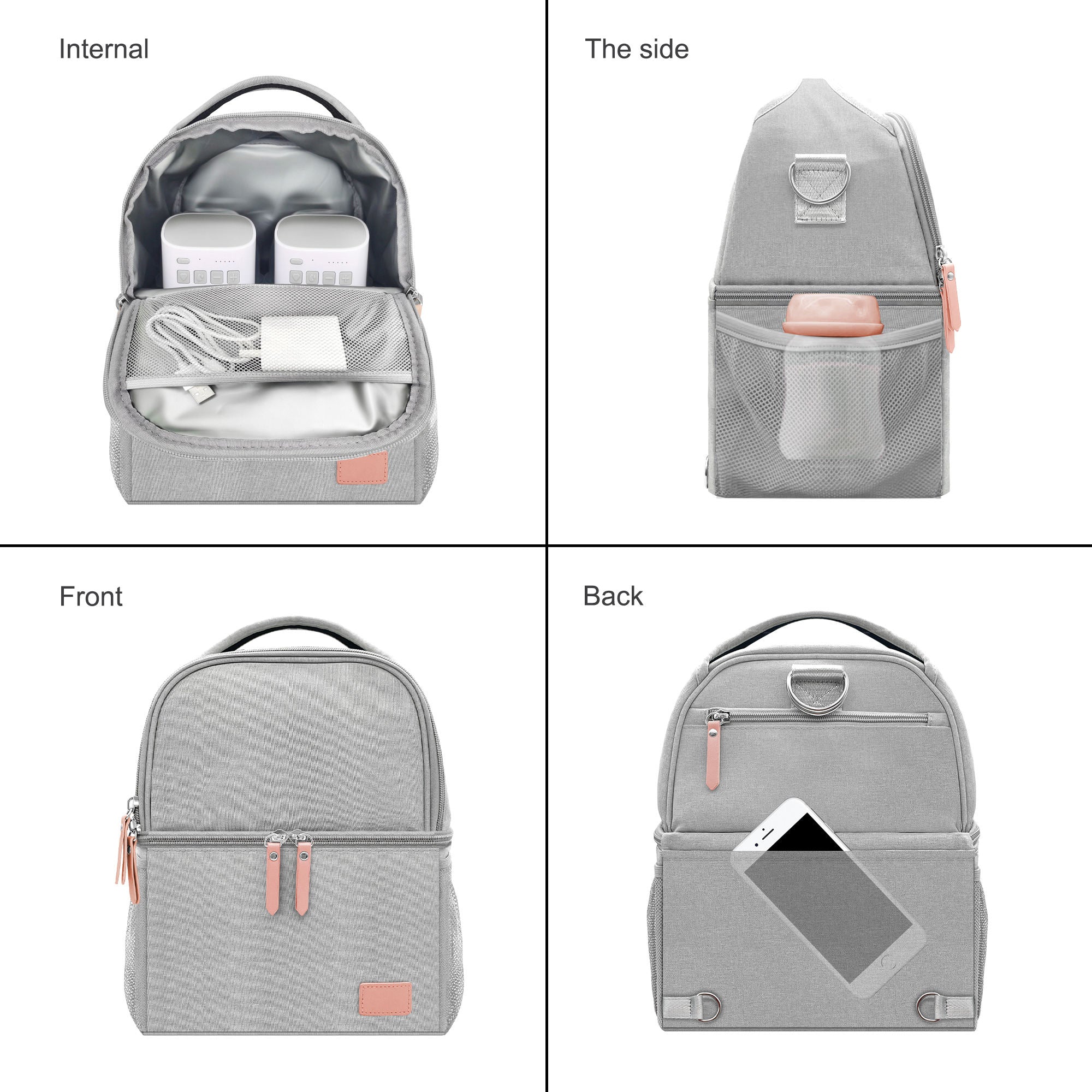New Fashion Nylon Waterproof Diaper Backpack