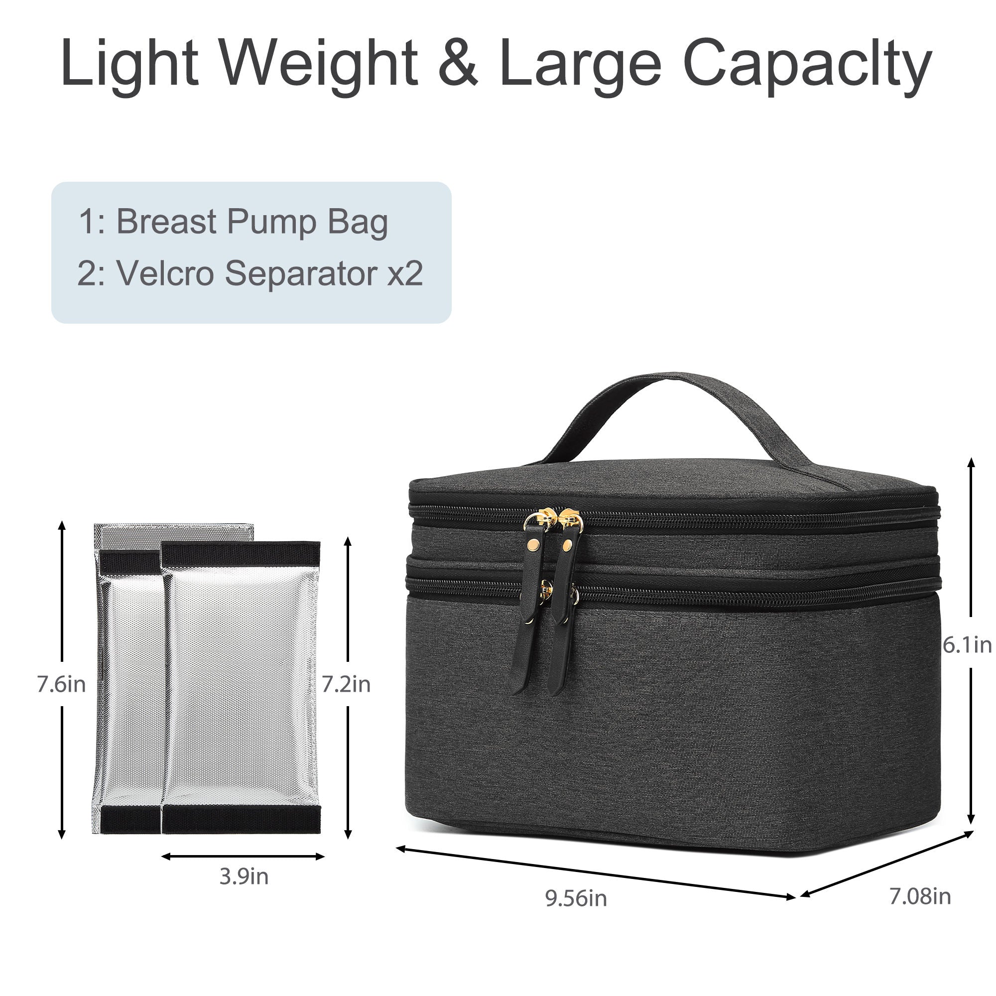 Wearable Breast Pump Bag for Working Moms