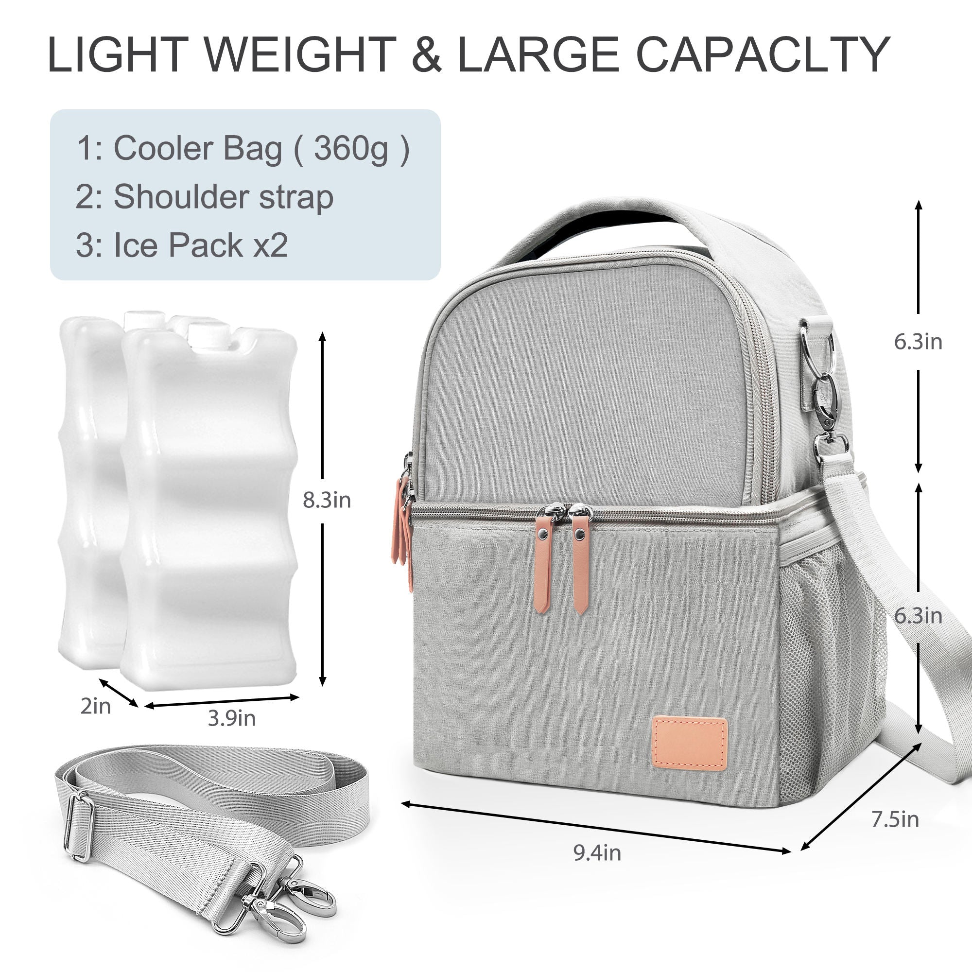 Multifunctional Pump Bag for Working Moms